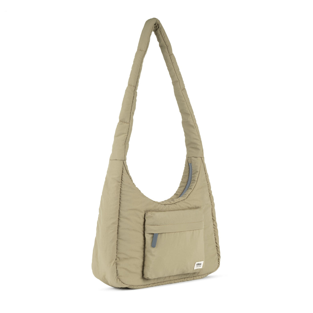 Belsize Crossbody Bag Medium Taslon - Taupe