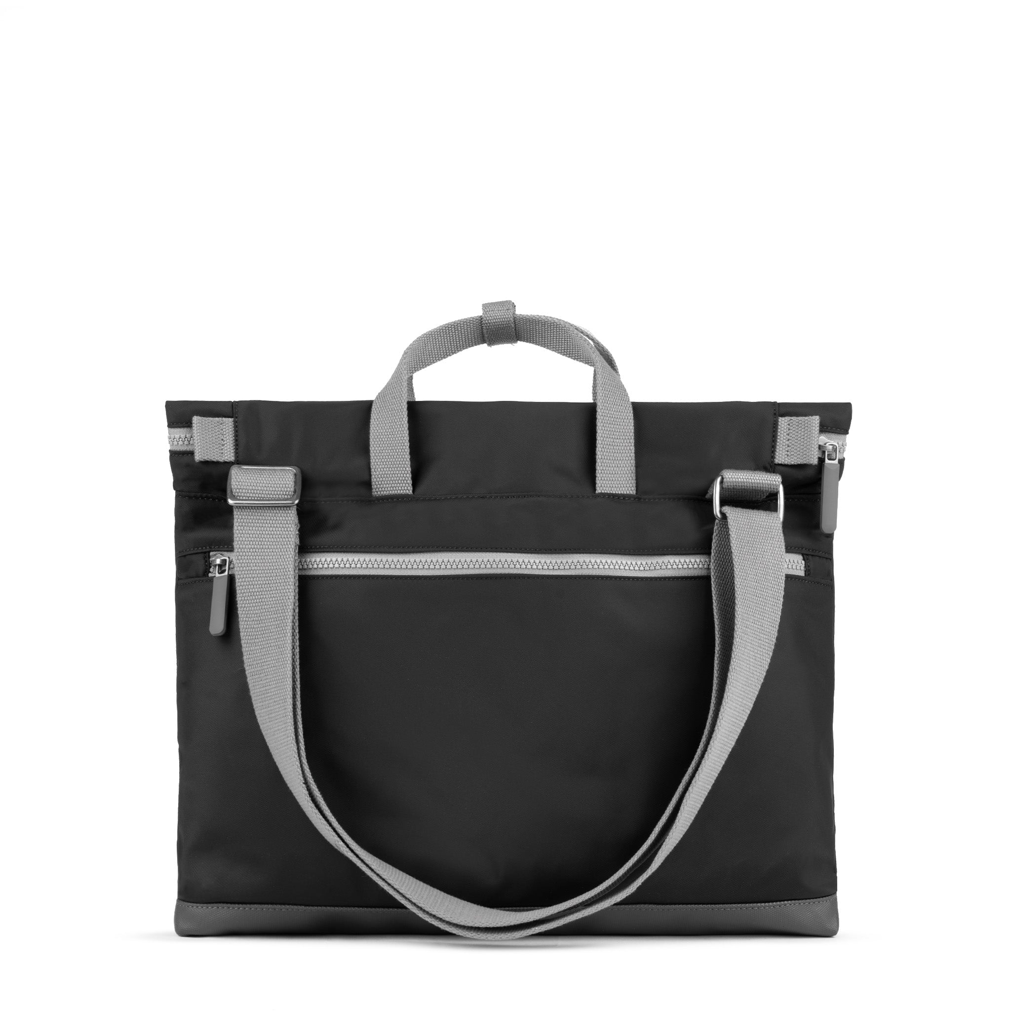 Blackfriars Messenger Bag Large Recycled Nylon - Black
