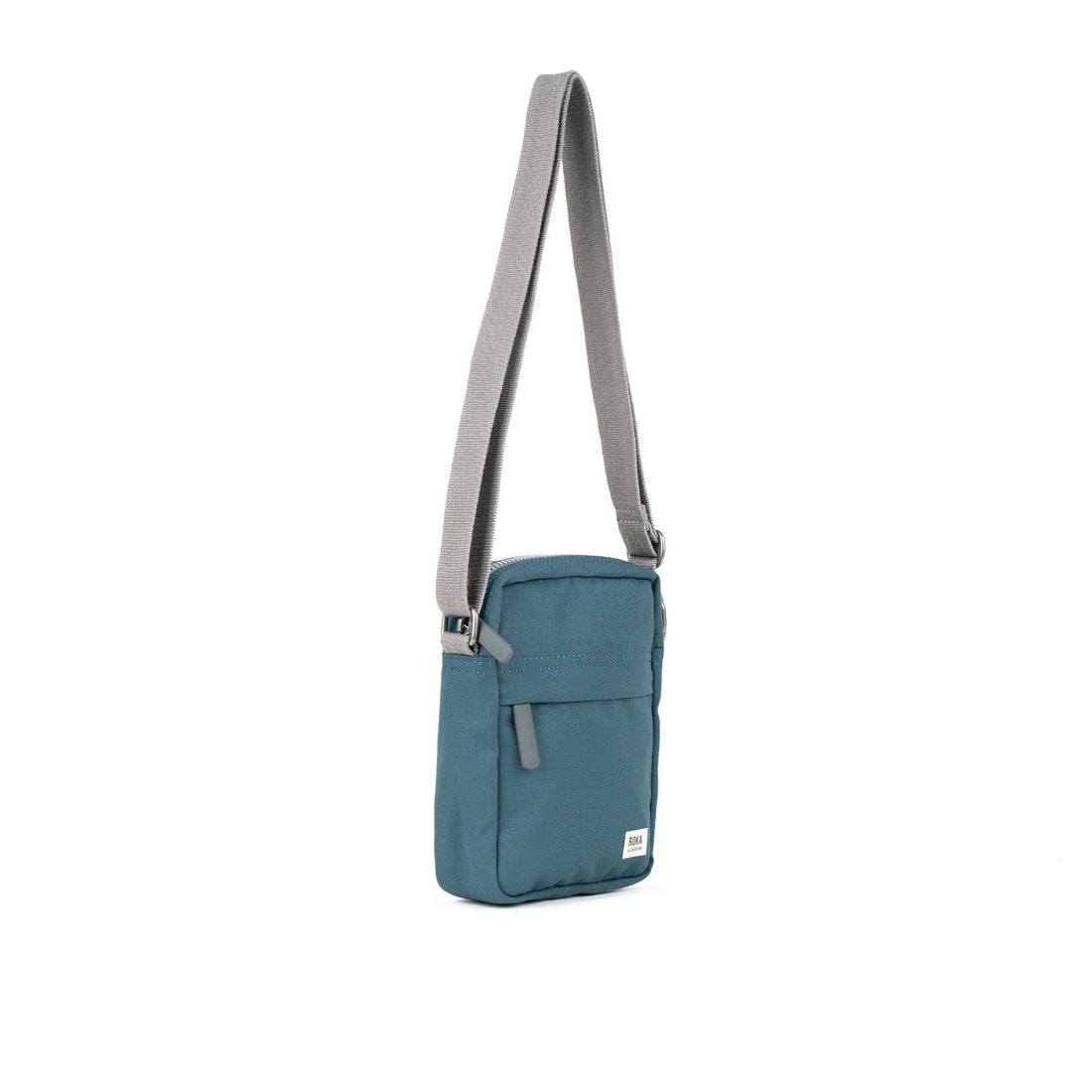 Bond Pocket Crossbody Bag Small Recycled Canvas - Airforce