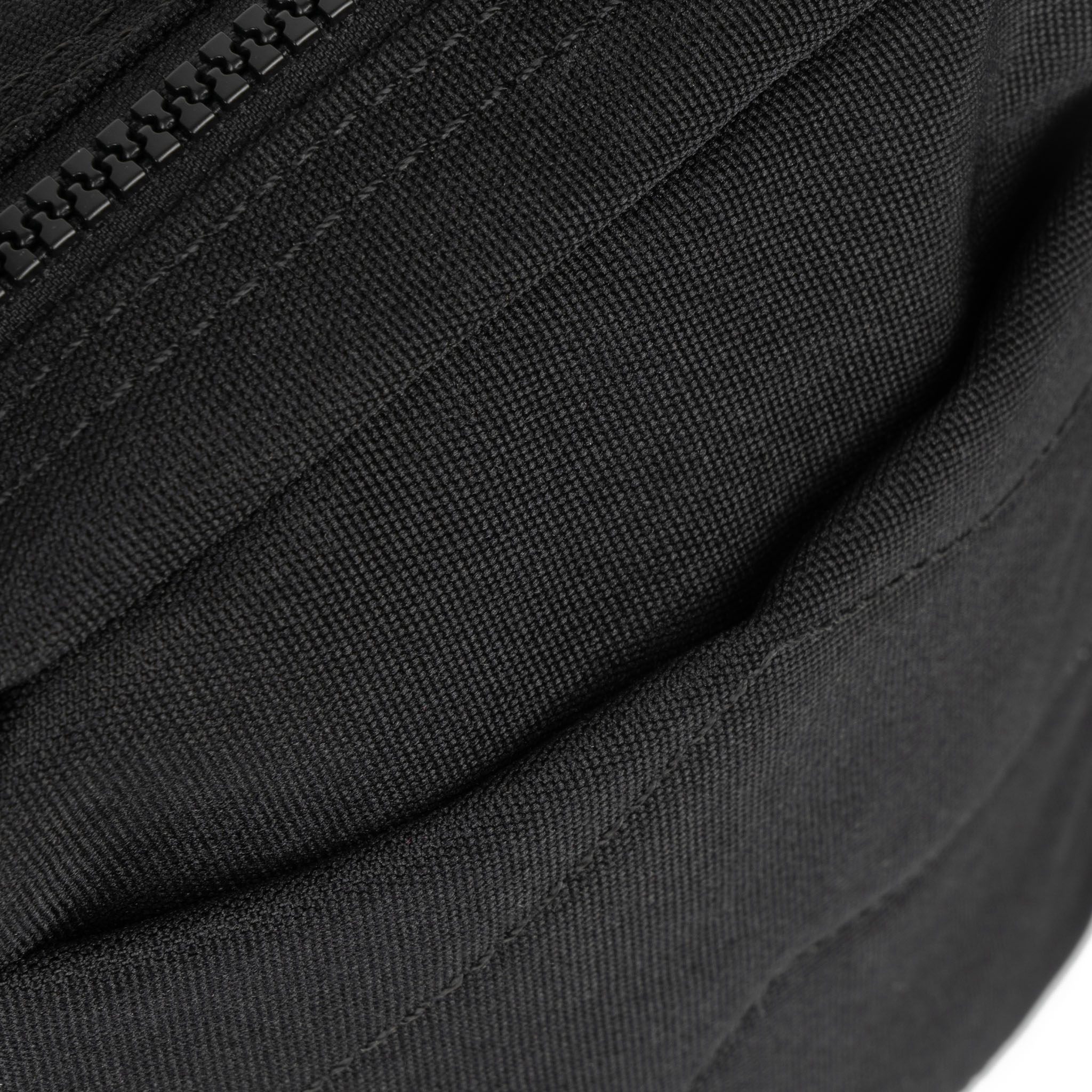 All Black Bond Pocket Crossbody Bag Recycled Canvas - Black