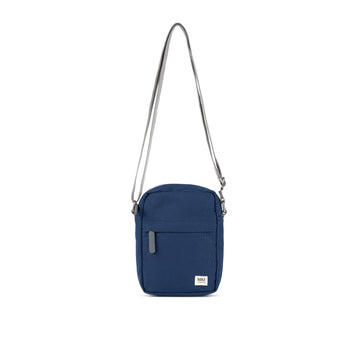 Bond Pocket Crossbody Bag Small Recycled Canvas - Crisp Blue