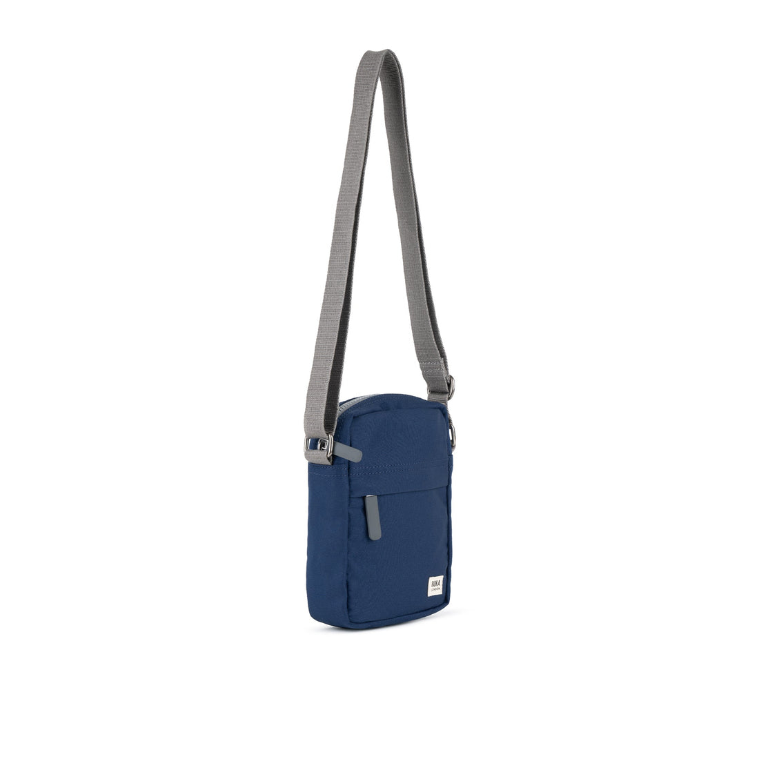 Bond Pocket Crossbody Bag Small Recycled Canvas - Crisp Blue