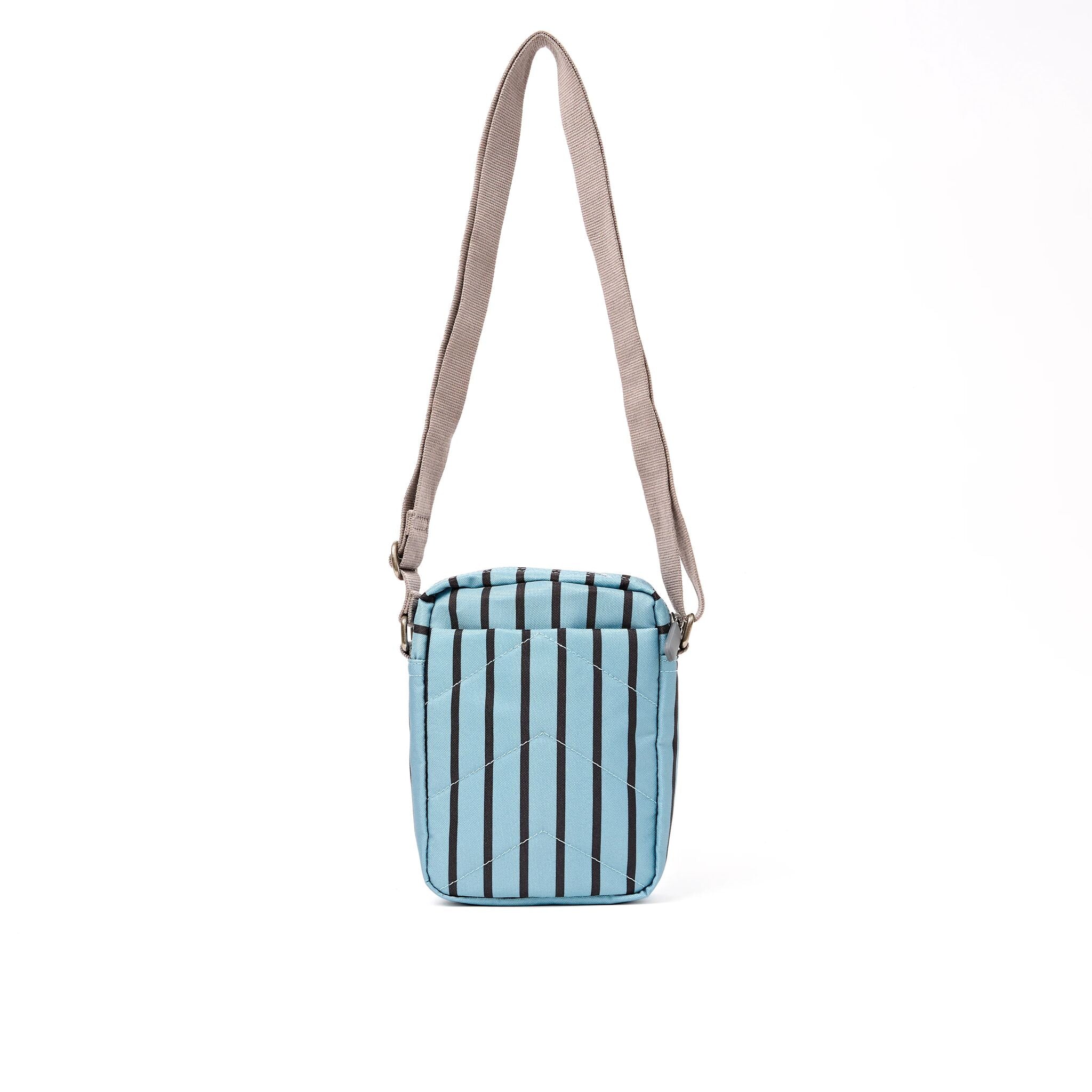 Bond Pocket Crossbody Bag in Blue Stripe
