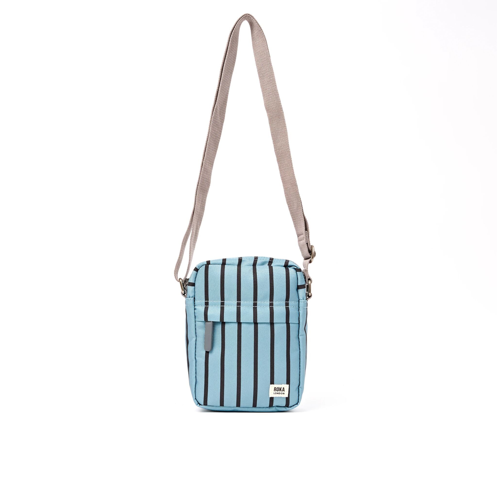 Bond Pocket Crossbody Bag in Blue Stripe