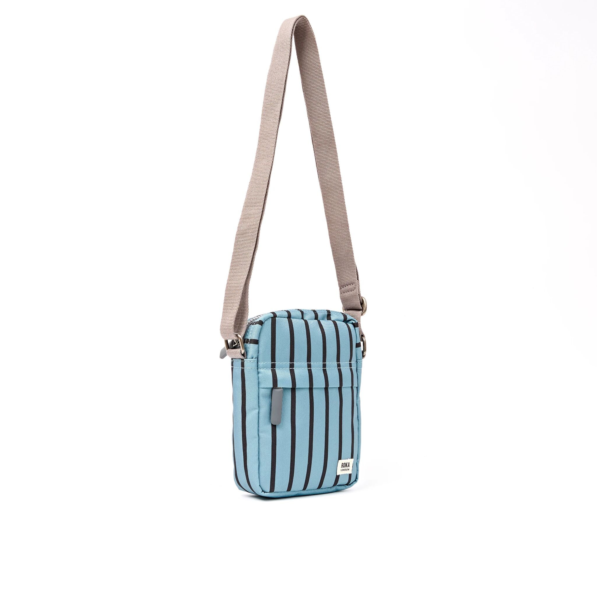 Bond Pocket Crossbody Bag in Blue Stripe