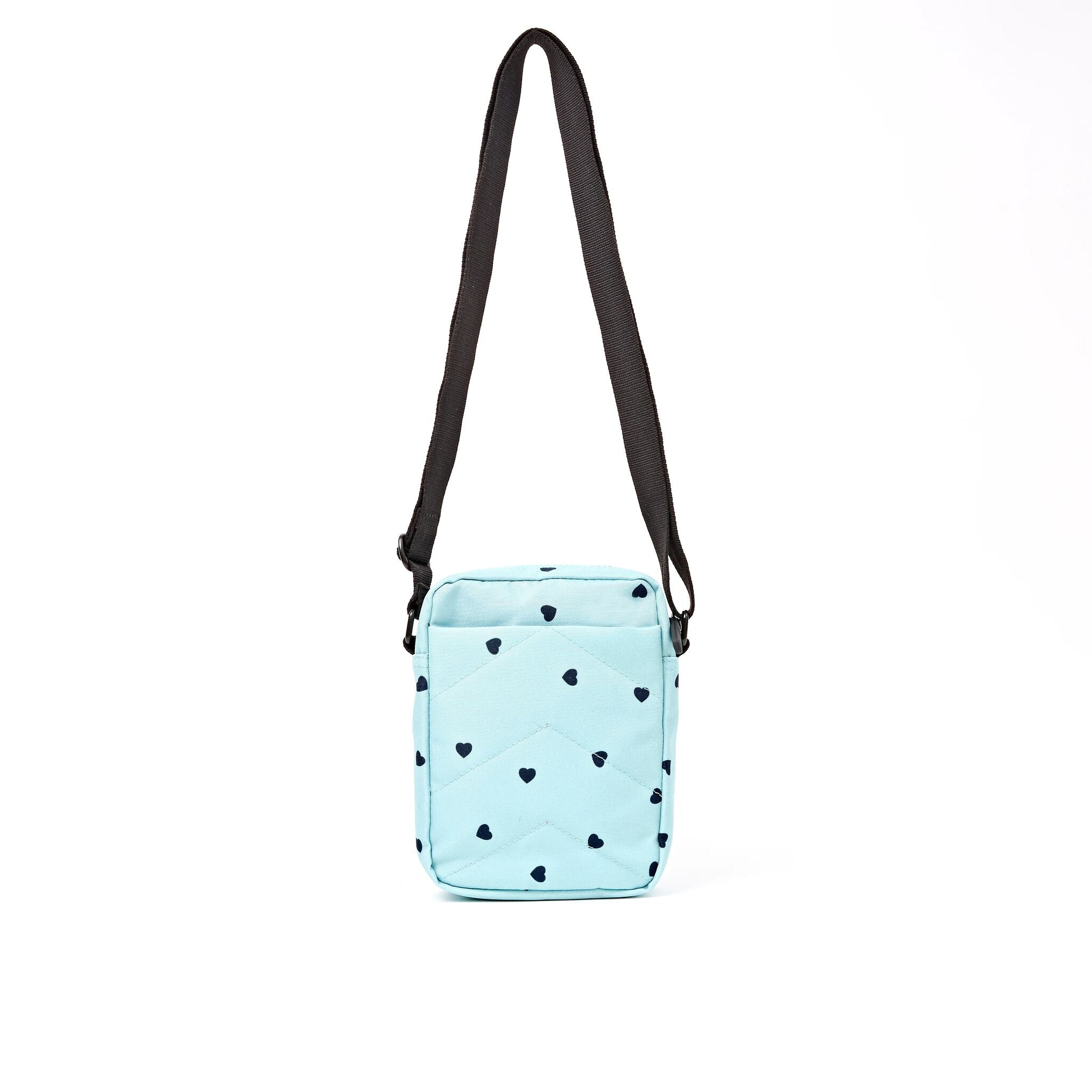Bond Pocket Crossbody Bag in Heart Print