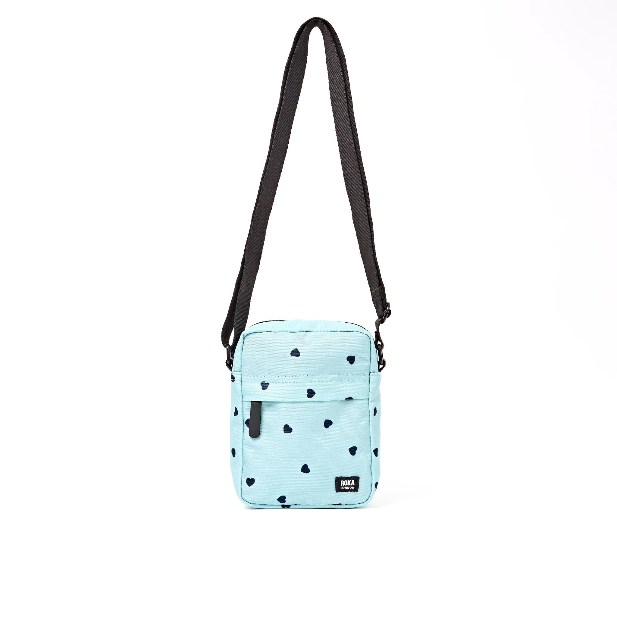 Bond Pocket Crossbody Bag in Heart Print