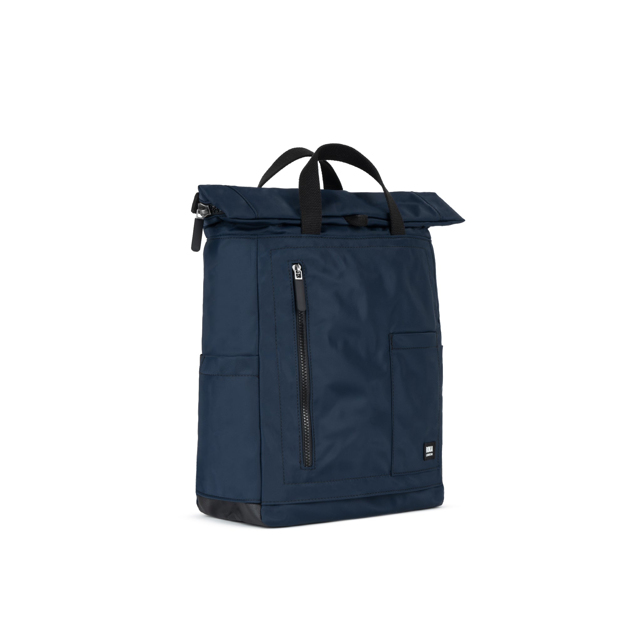 Black Label Camden P Backpack Medium Recycled Nylon - Midnight
