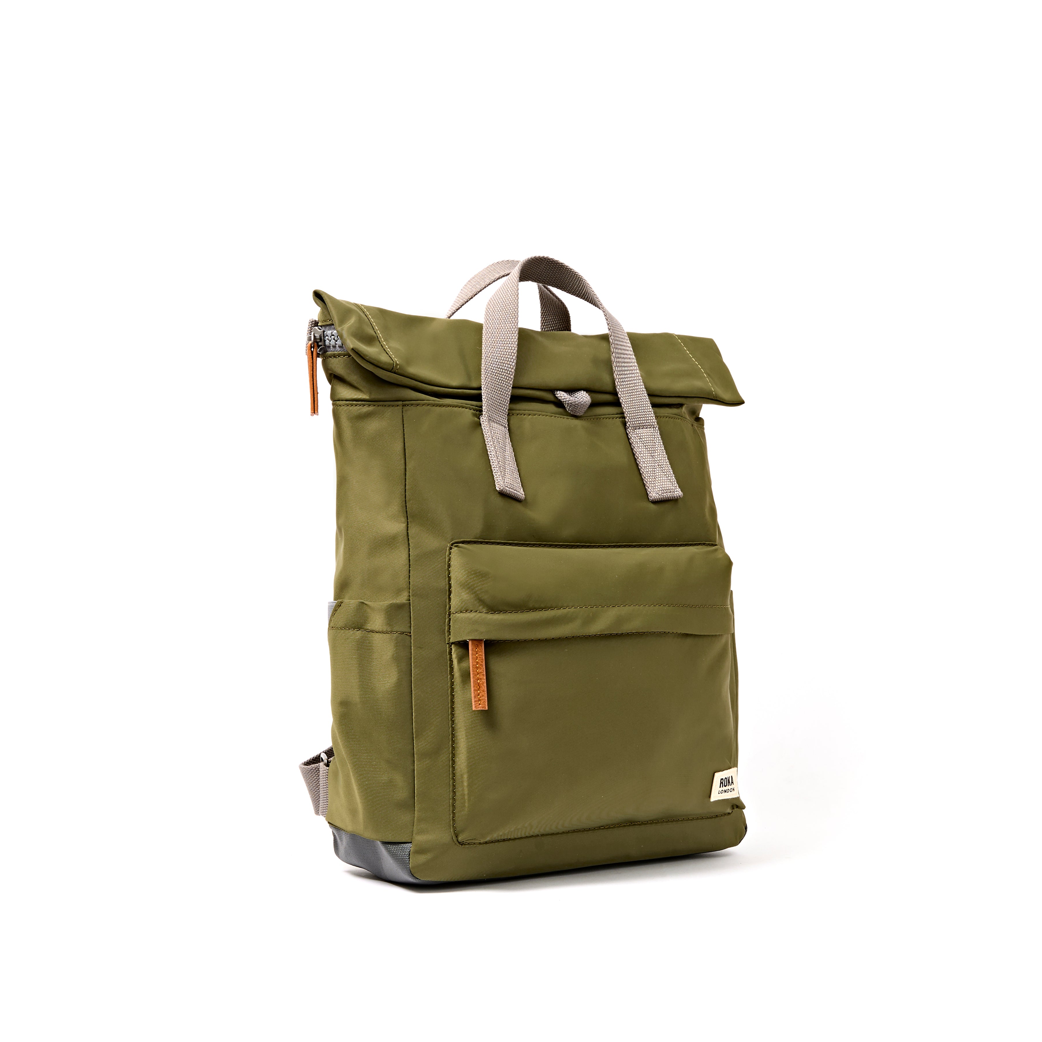 Canfield Roll Top Backpack in Chive