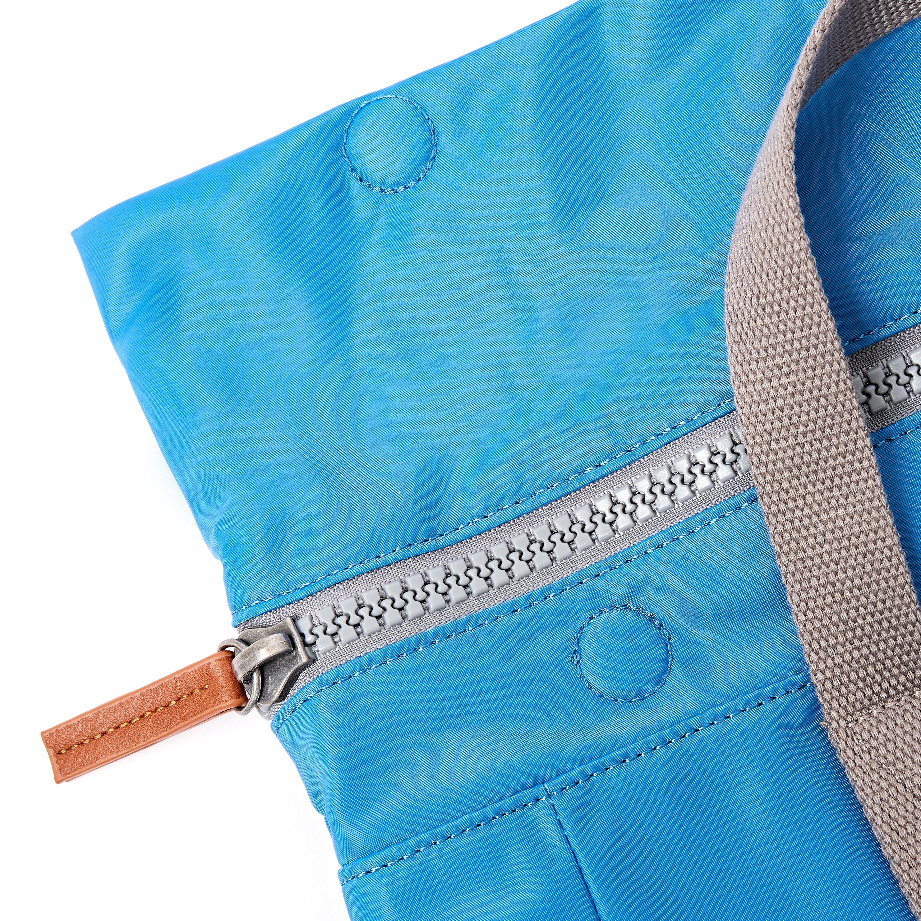 Canfield Roll Top Backpack Small Recycled Nylon - Malibu Blue
