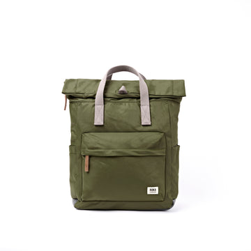 Canfield Roll Top Backpack Medium Recycled Nylon - Military