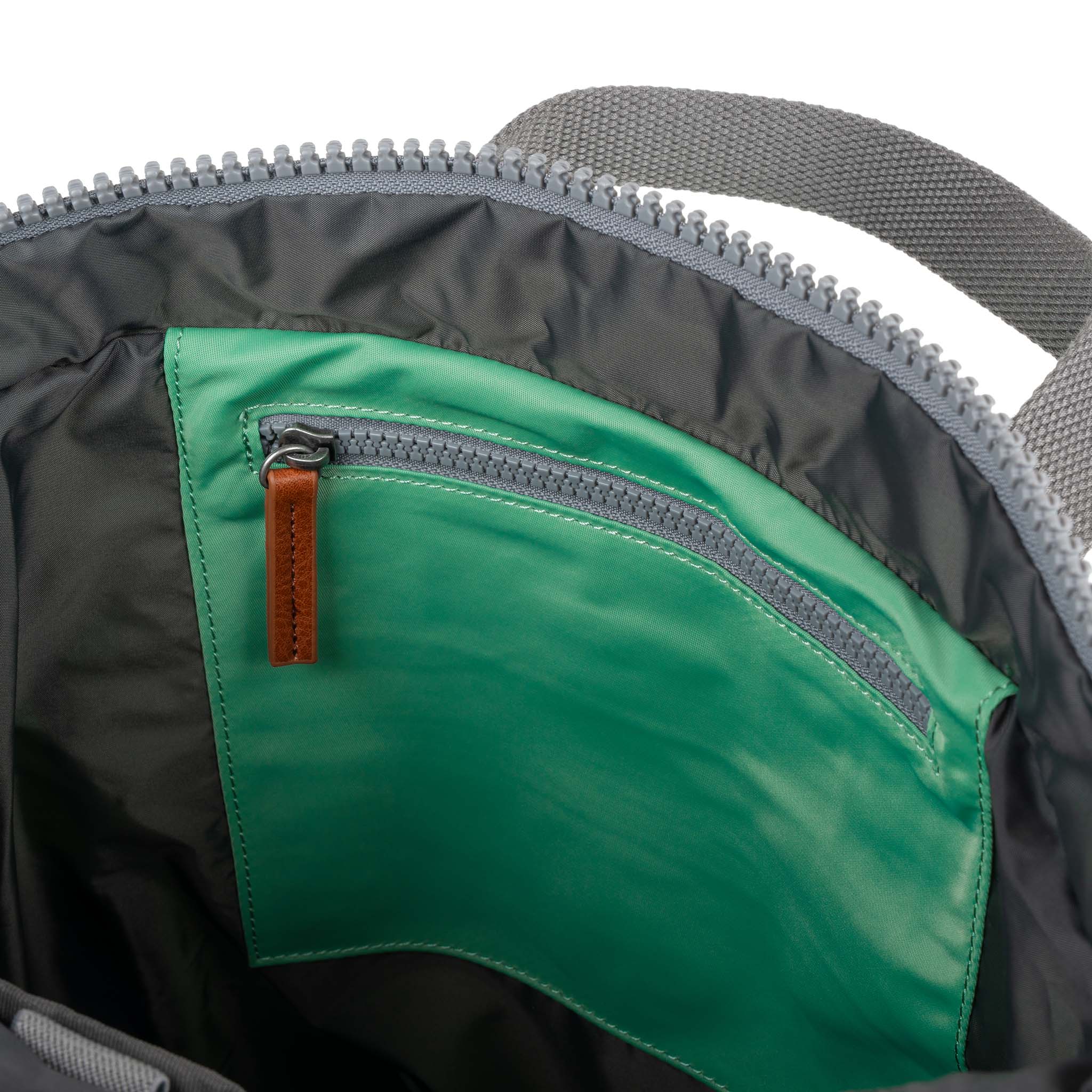 Canfield Roll Top Backpack Small Recycled Nylon - Matcha