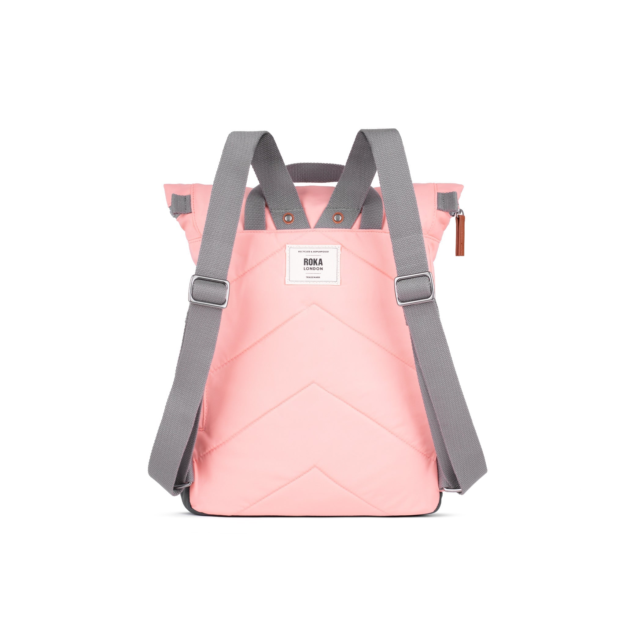 Canfield Roll Top Backpack Small Recycled Nylon - Punch