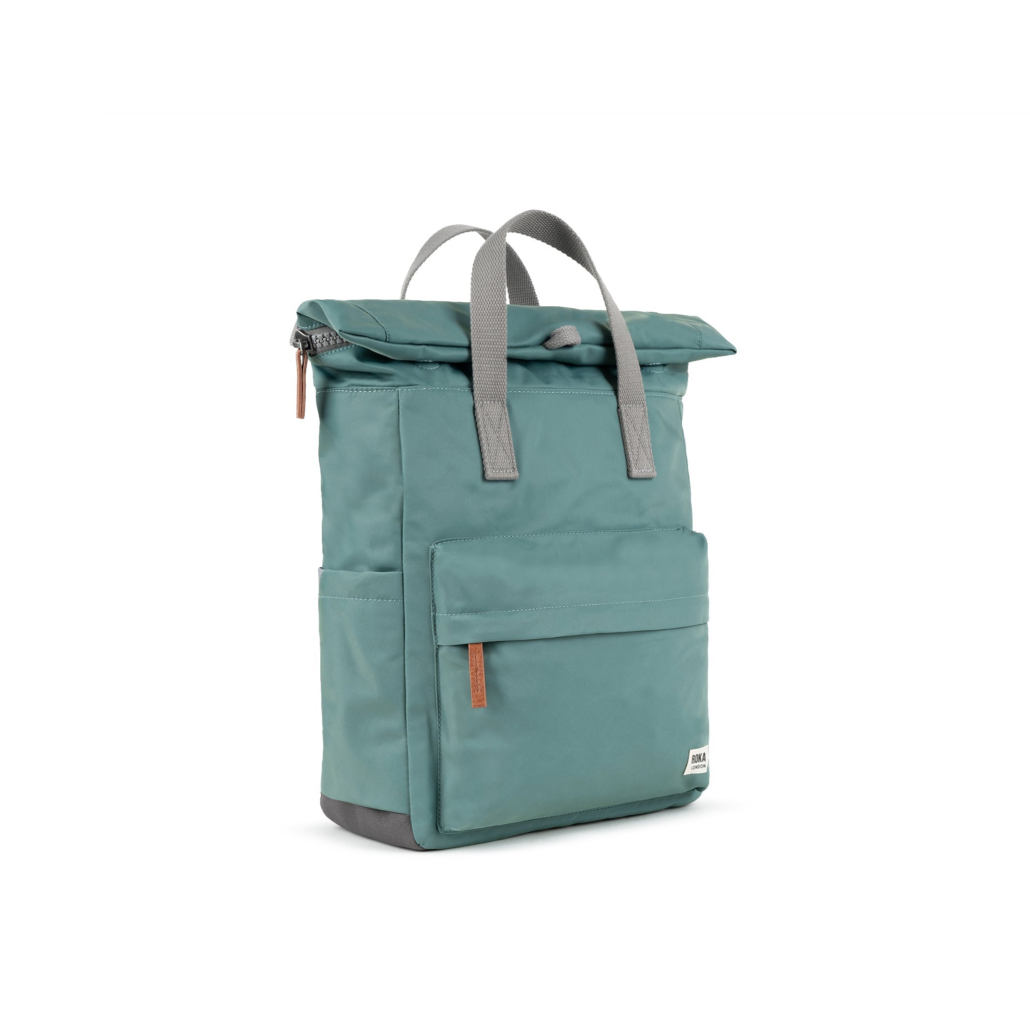 Canfield Roll Top Backpack Small Recycled Nylon - Sage