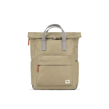 Canfield Roll Top Backpack Small Recycled Nylon - Taupe