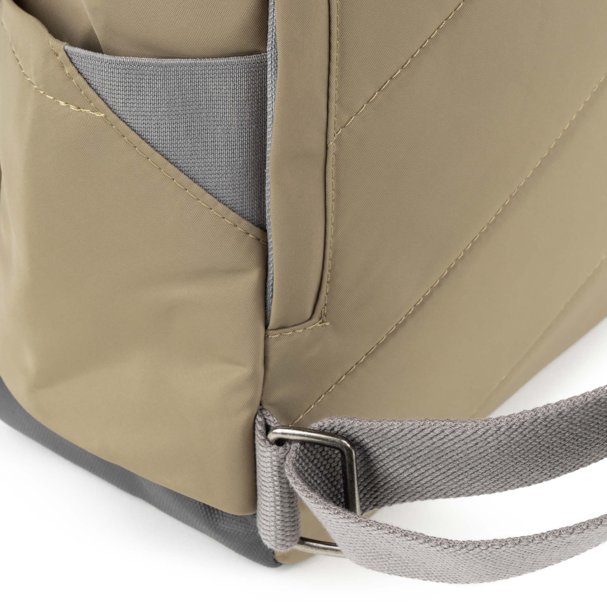 Canfield Roll Top Backpack Small Recycled Nylon - Taupe