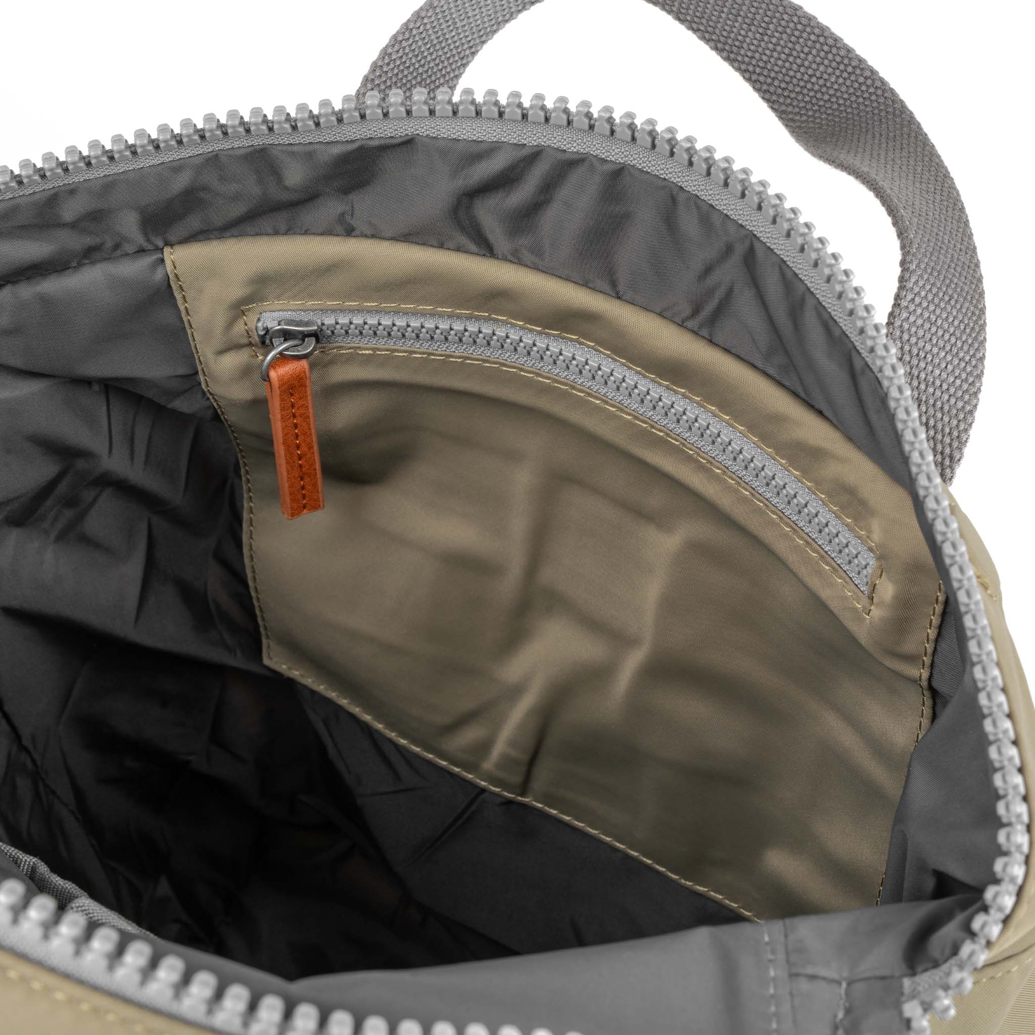 Canfield Roll Top Backpack Medium Recycled Nylon - Taupe