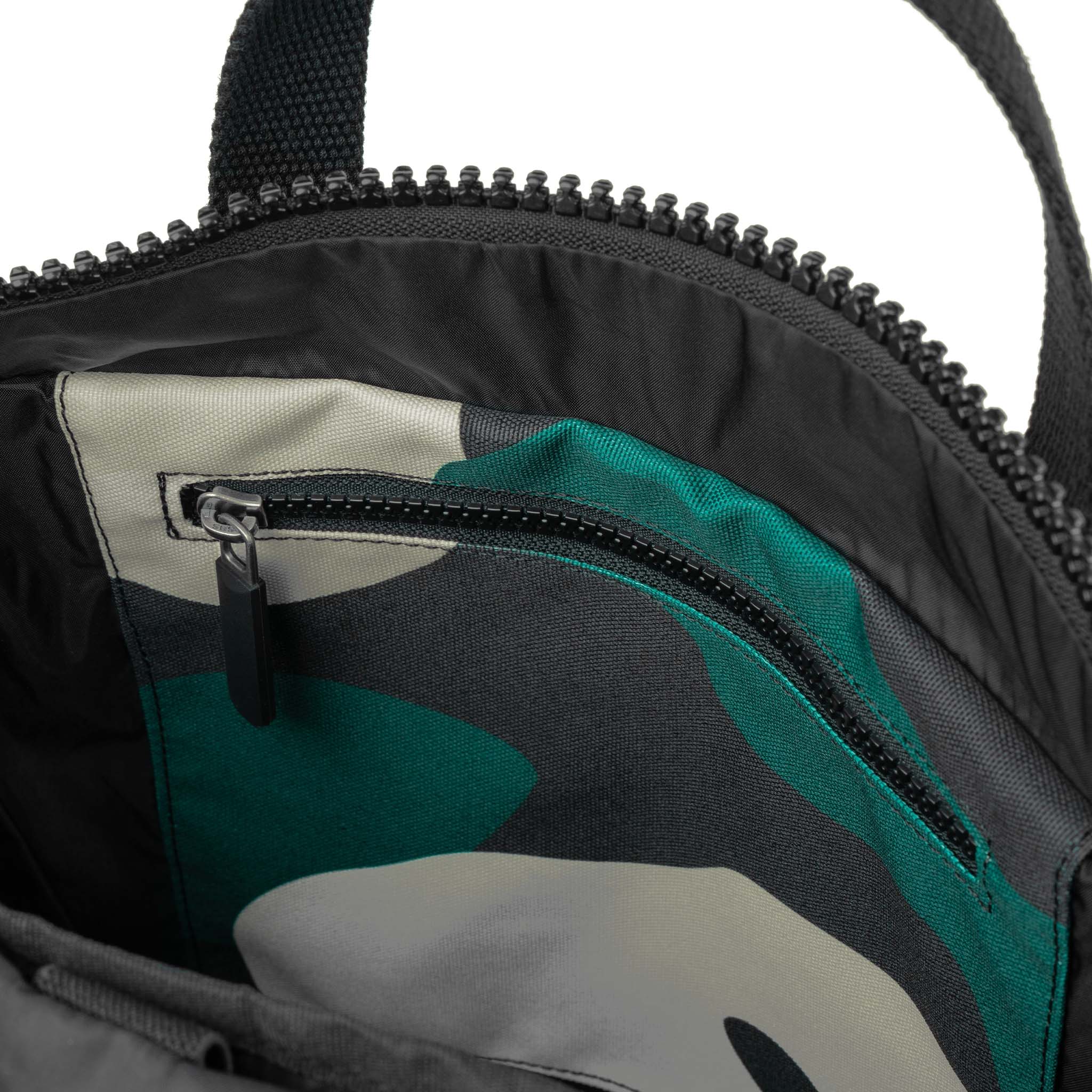 Canfield Roll Top Backpack Medium Recycled Canvas