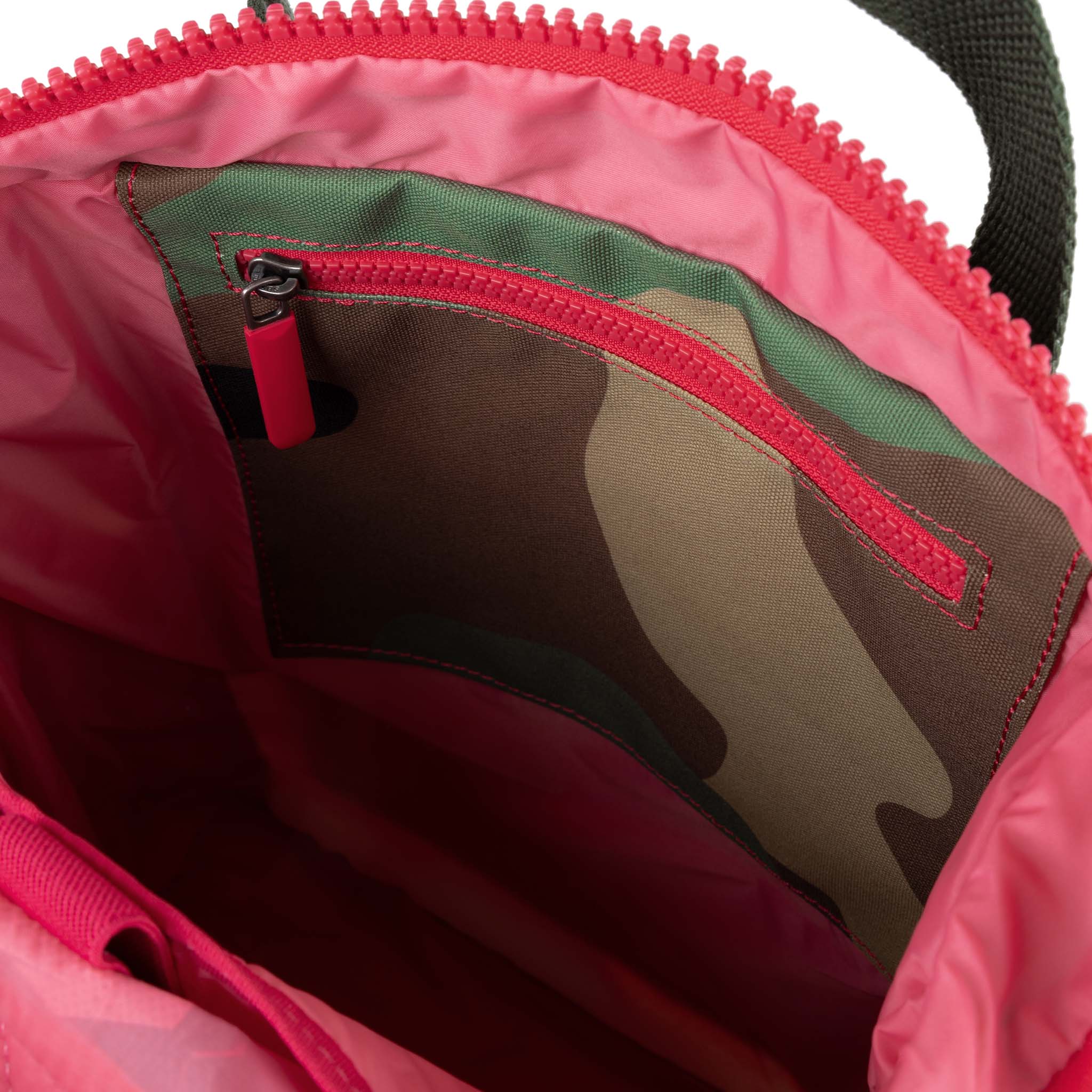 Canfield Roll Top Backpack Small Recycled Canvas - Vintage Camo
