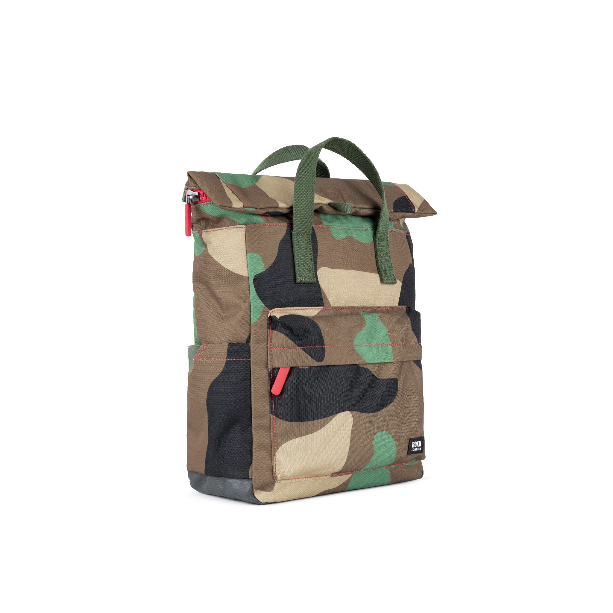 Canfield Roll Top Backpack Medium Recycled Canvas