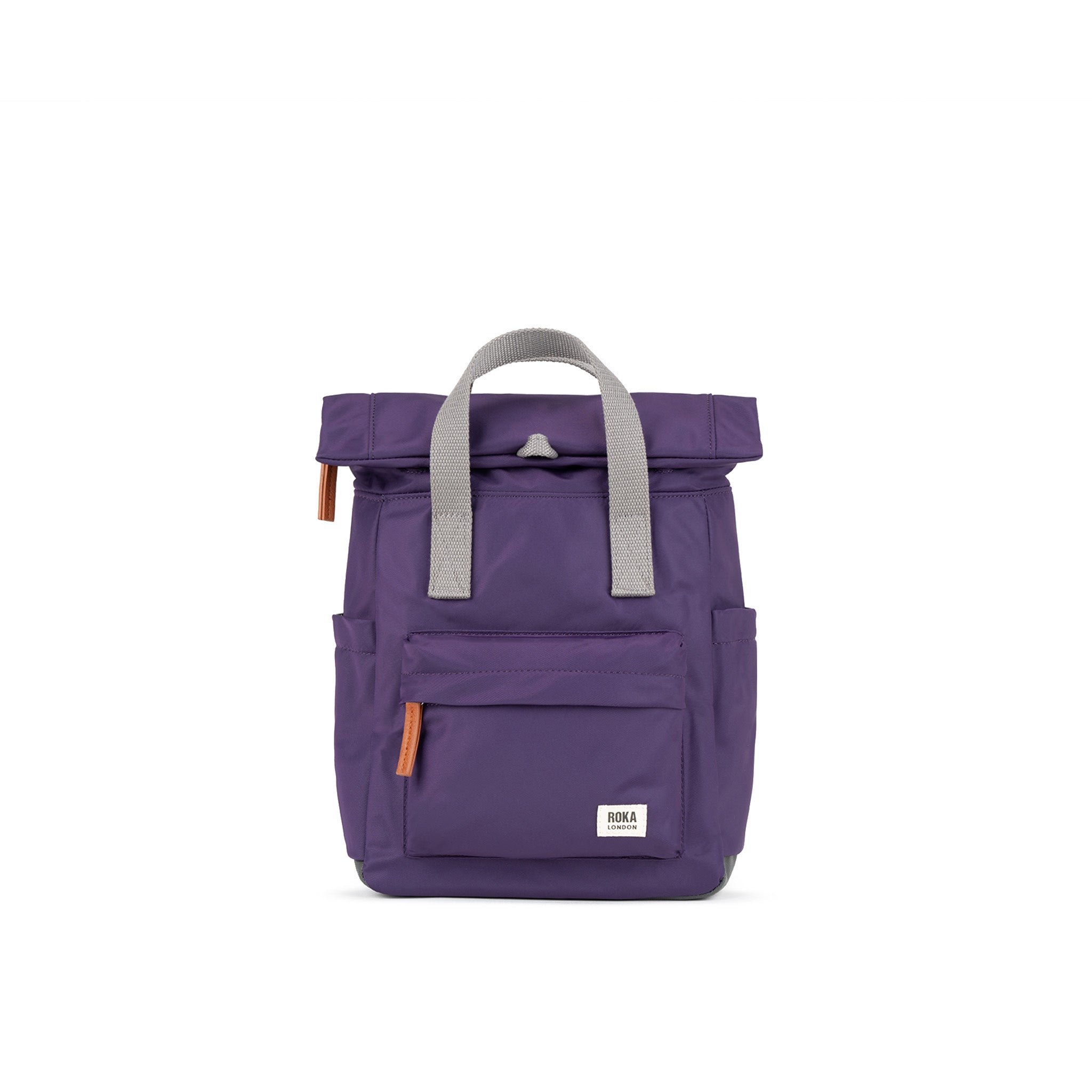 Canfield Roll Top Backpack Small Recycled Nylon - Majestic Purple