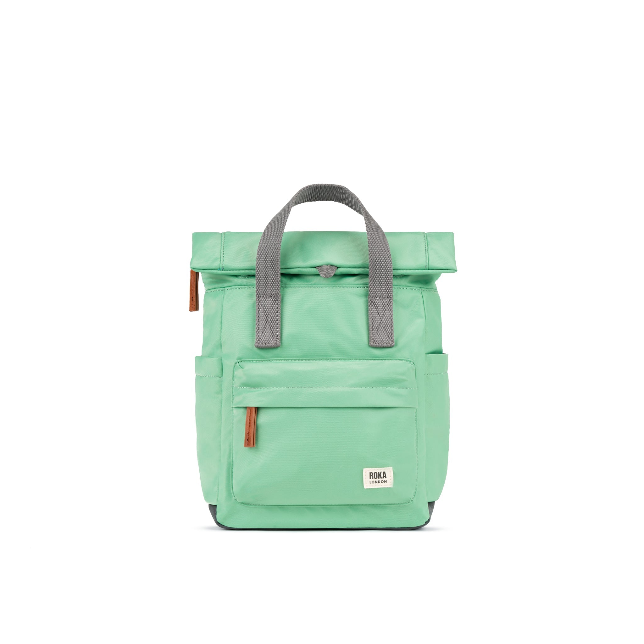 Canfield Roll Top Backpack Small Recycled Nylon - Matcha