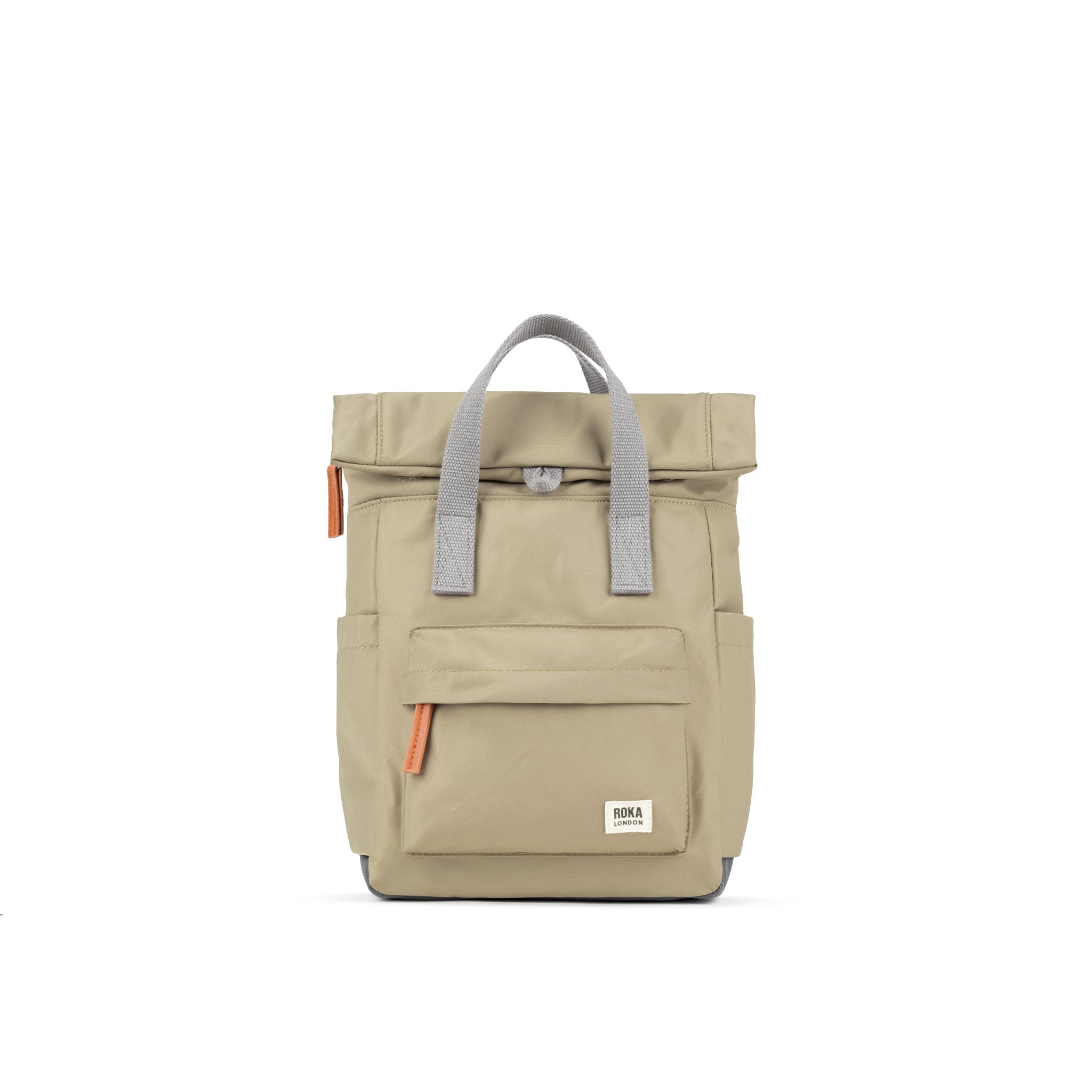 Canfield Roll Top Backpack Medium Recycled Nylon - Taupe
