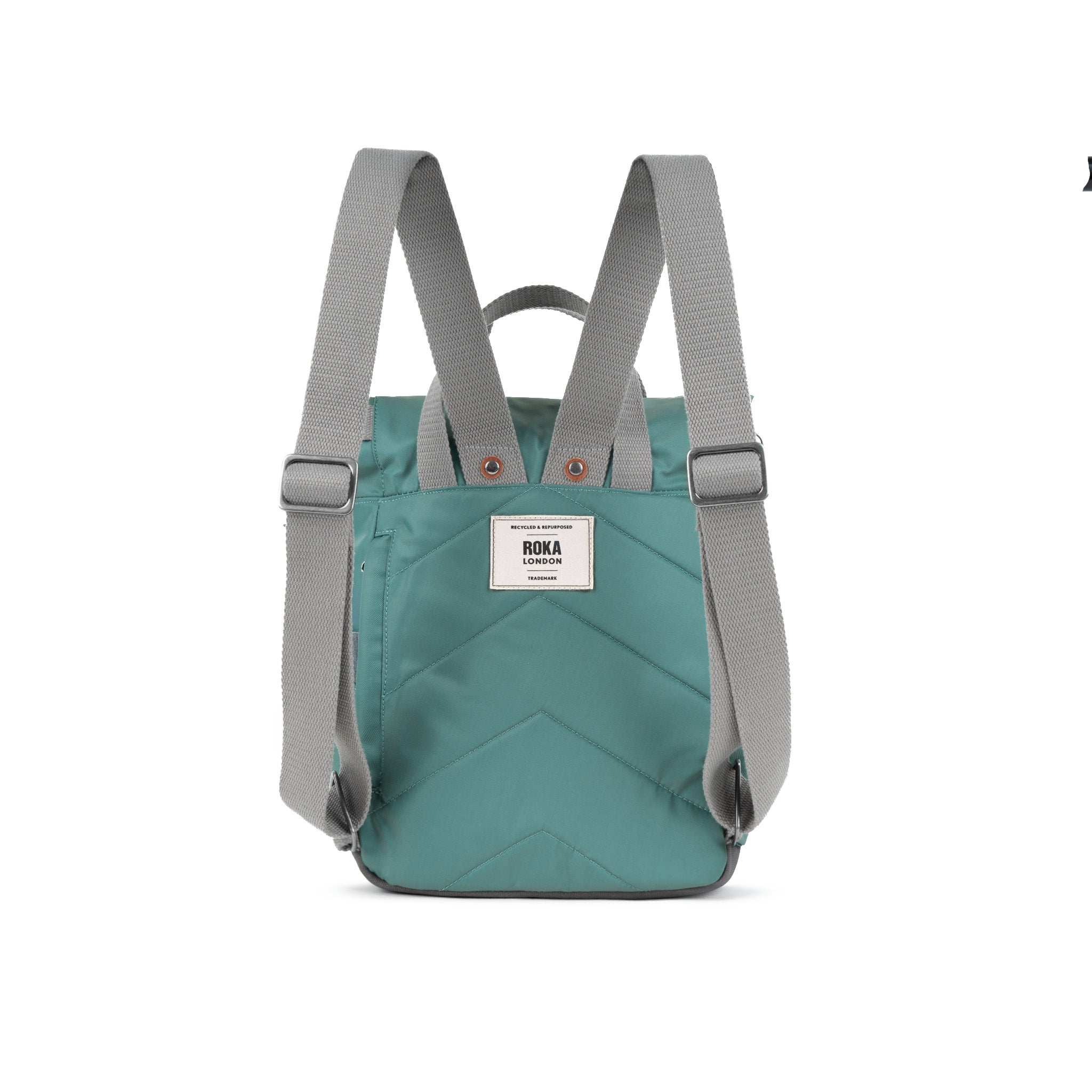 Canfield Roll Top Backpack Medium Recycled Nylon - Sage