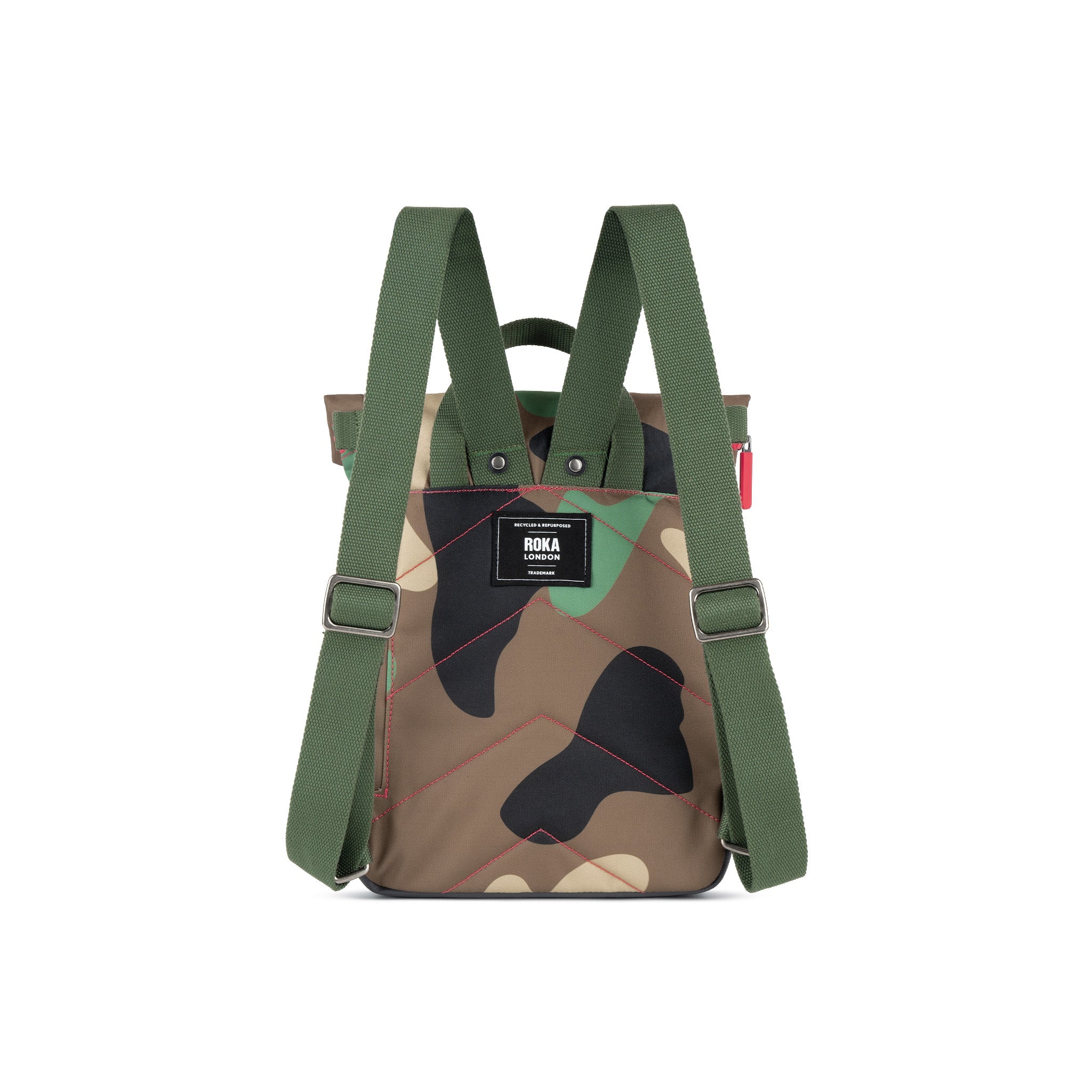Canfield Roll Top Backpack Small Recycled Canvas