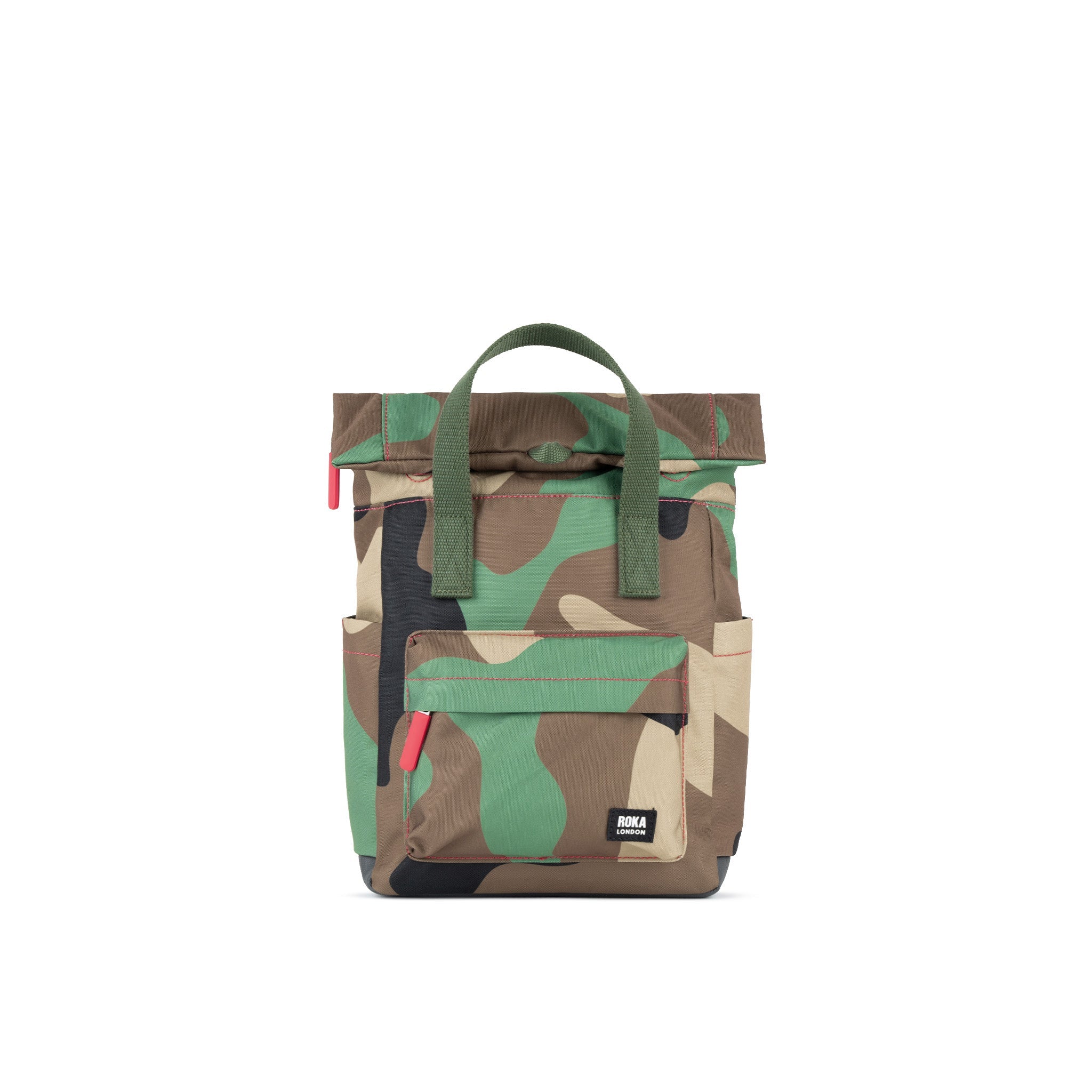 Canfield Roll Top Backpack Medium Recycled Canvas