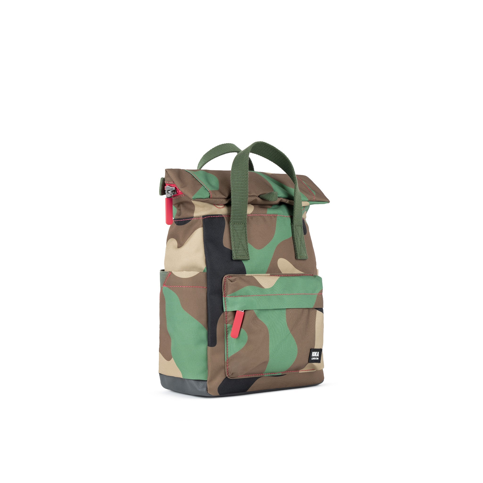 Canfield Roll Top Backpack Medium Recycled Canvas