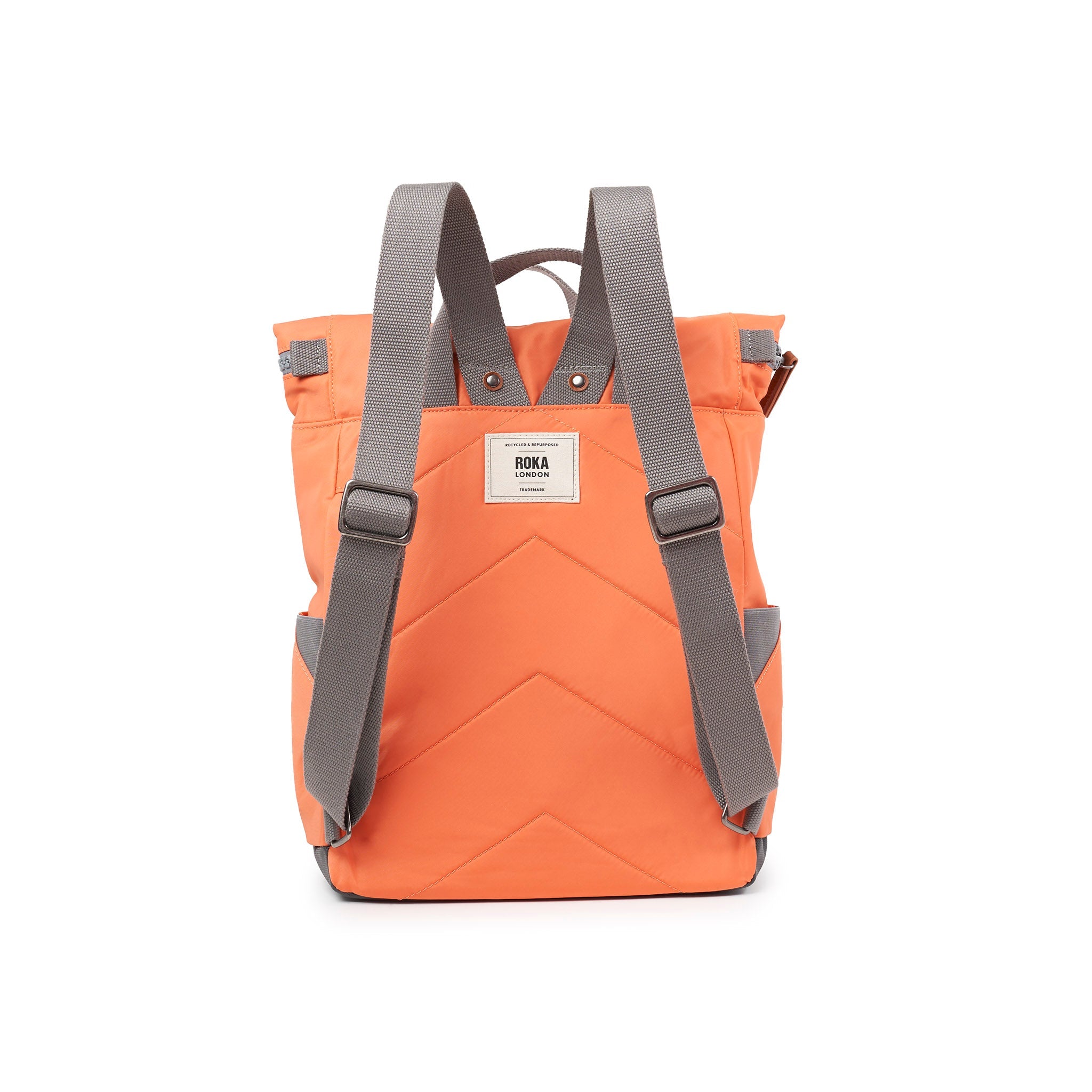 Canfield Roll Top Backpack Medium Recycled Canvas