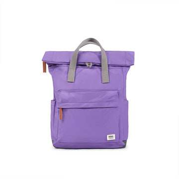 Canfield Roll Top Backpack Medium Recycled Nylon - Fresh Purple