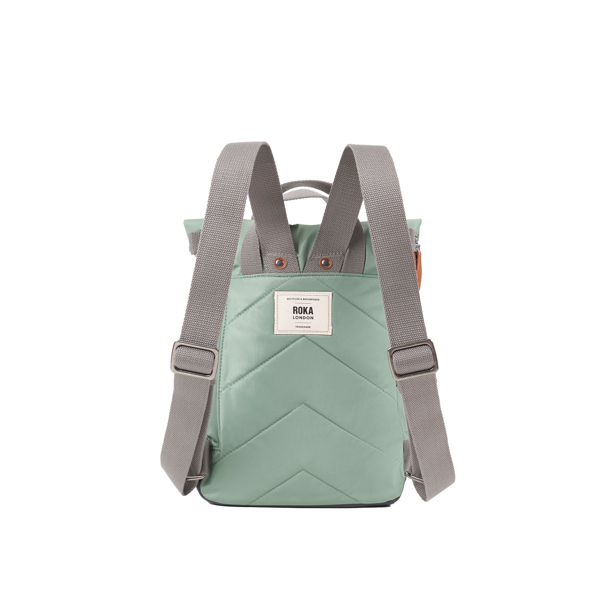 Canfield Roll Top Backpack Small Recycled Nylon - Frost