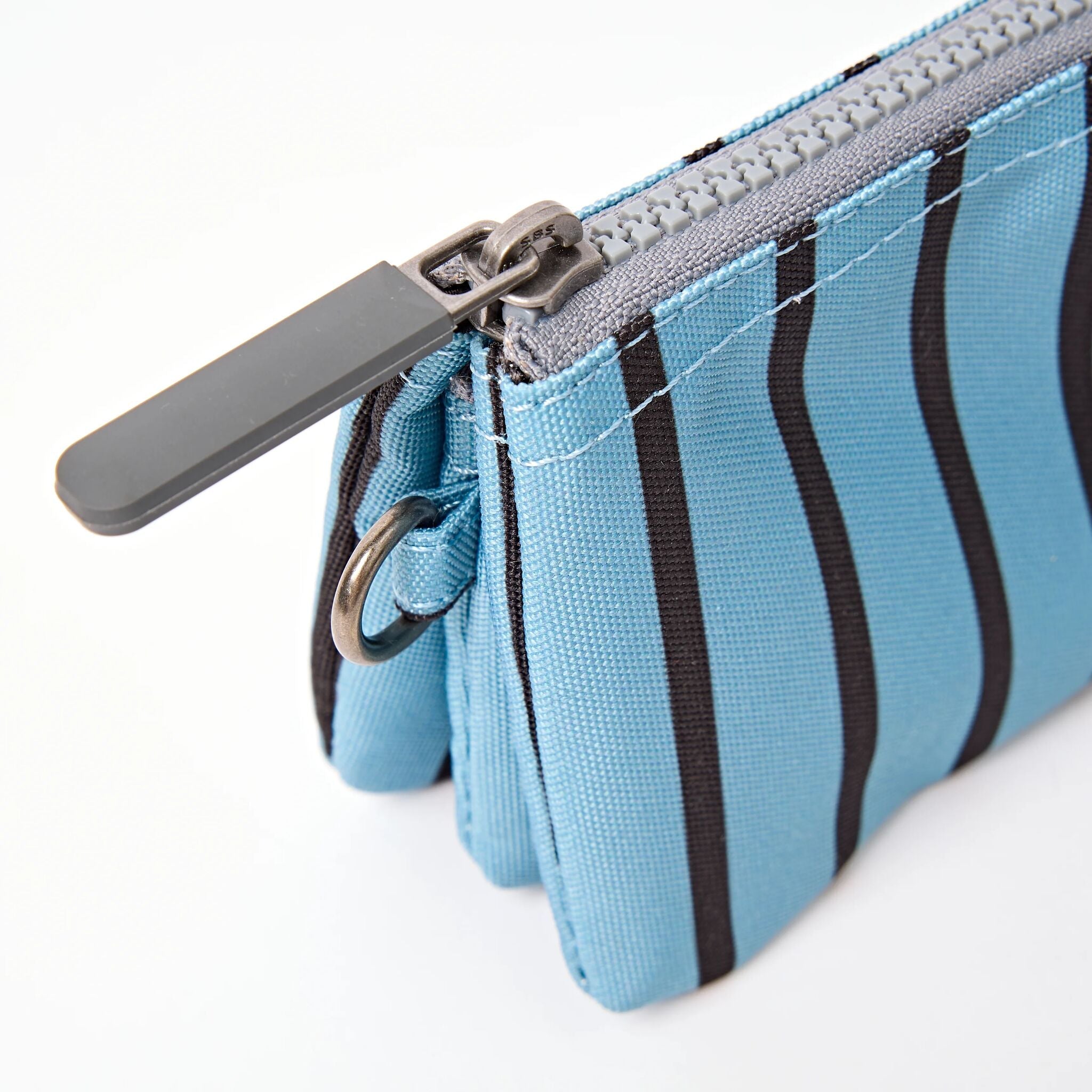 Carnaby Wallet in Blue Stripe