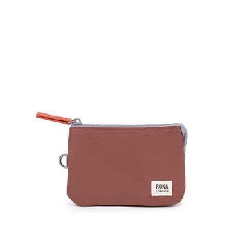 Carnaby Wallet Small Recycled Canvas - Coco