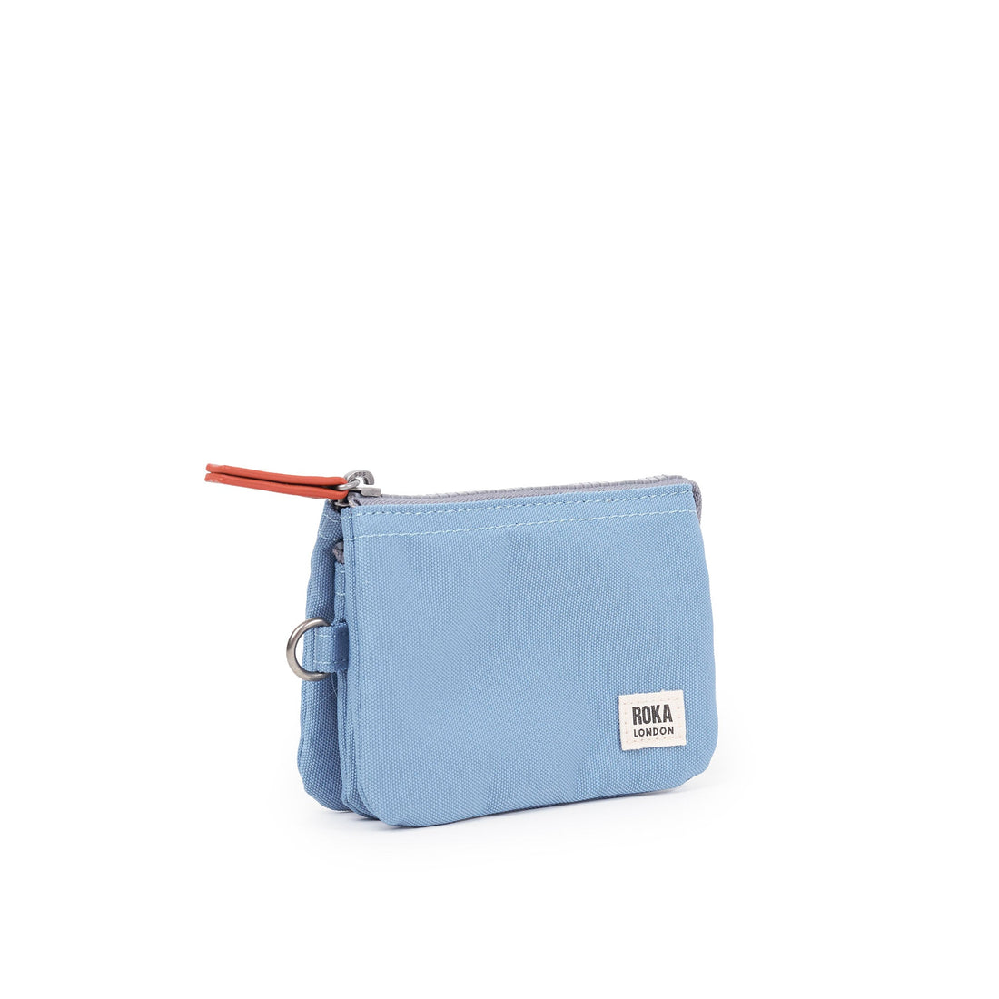 Carnaby Wallet Small Recycled Canvas - Retro Blue