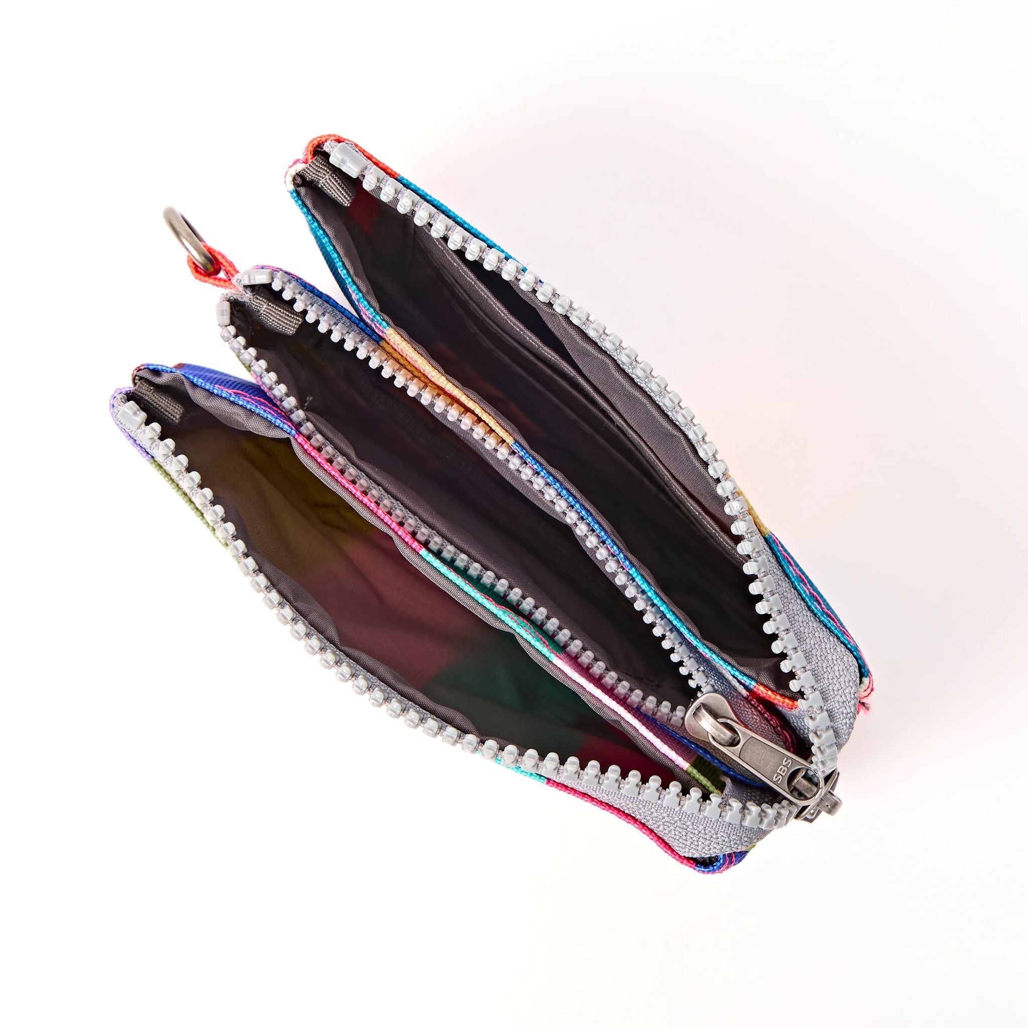 Carnaby Wallet in Wide Multi Stripe