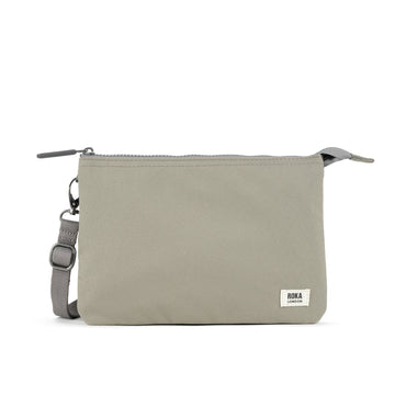 Carnaby Crossbody Bag Extra Large Recycled Canvas - Coriander
