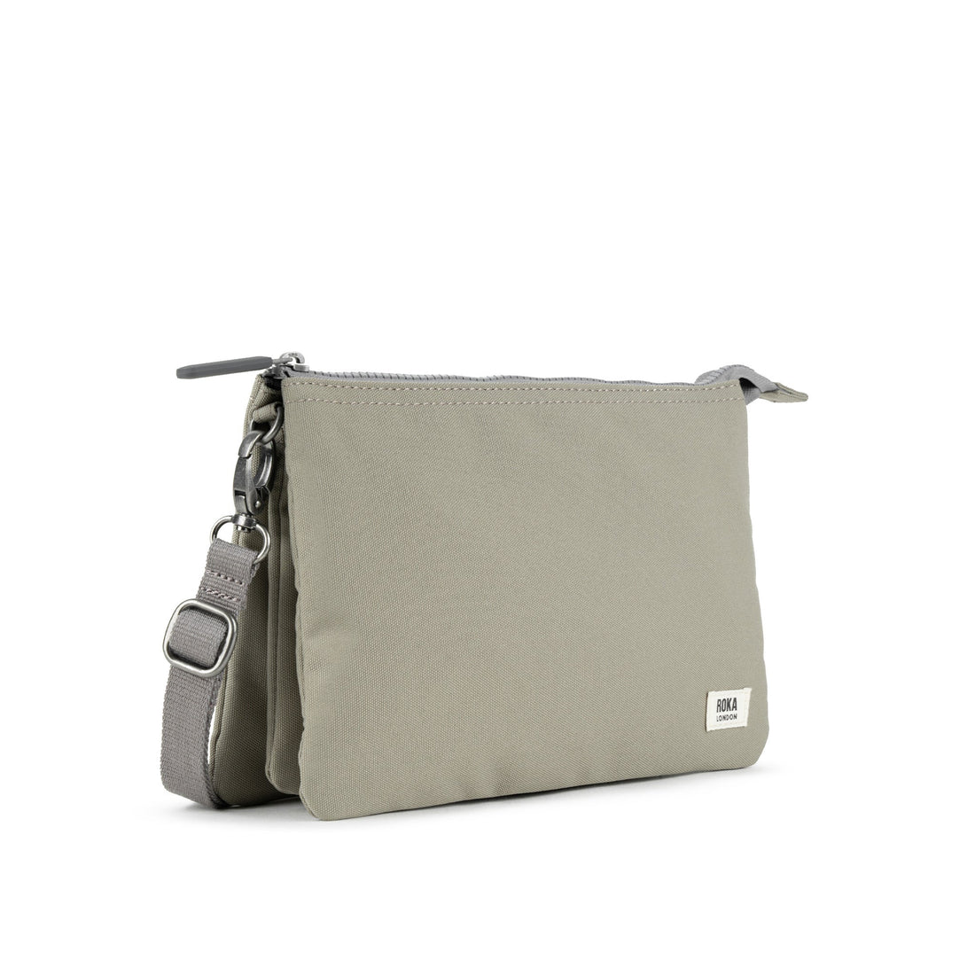 Carnaby Crossbody Bag Extra Large Recycled Canvas - Coriander