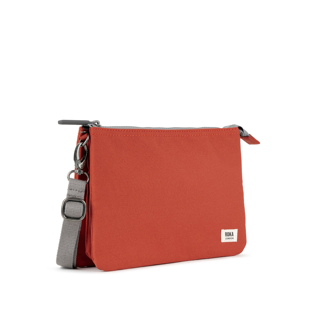 Carnaby Crossbody Bag Extra Large Recycled Canvas - Rooibos