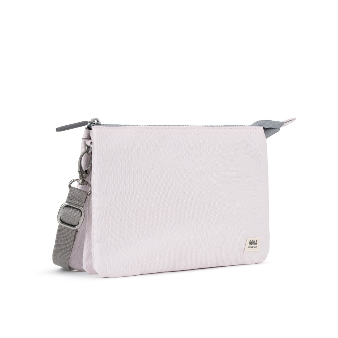 Carnaby Crossbody Bag Extra Large Recycled Canvas - Transcendent Pink