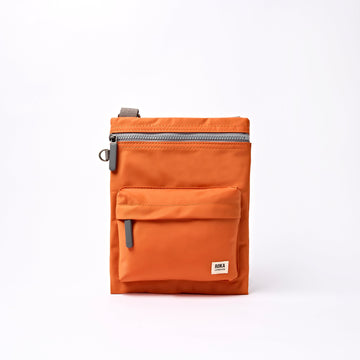 Chelsea B Crossbody Bag Medium Recycled Nylon - Burnt Orange