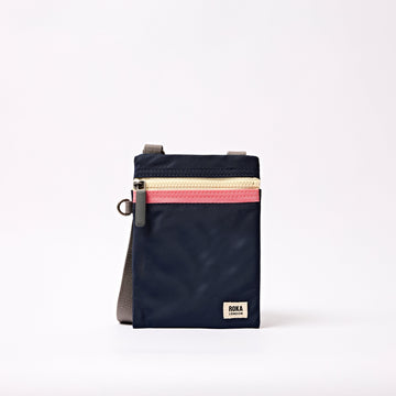 Chelsea Pocket Sling Bag Extra Small Recycled Nylon - Midnight Stripe