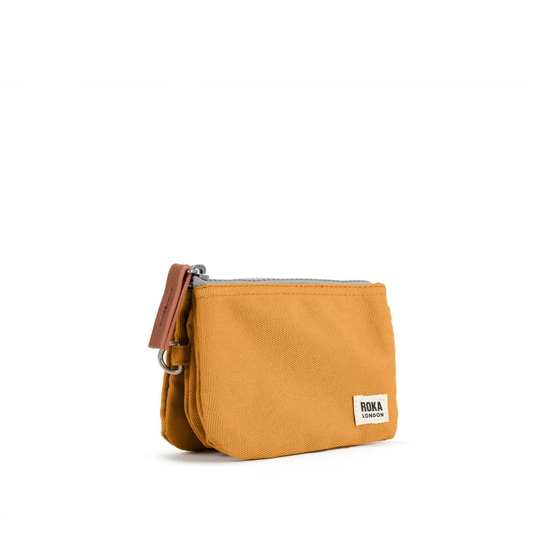 Carnaby Wallet Small Recycled Canvas - Flax