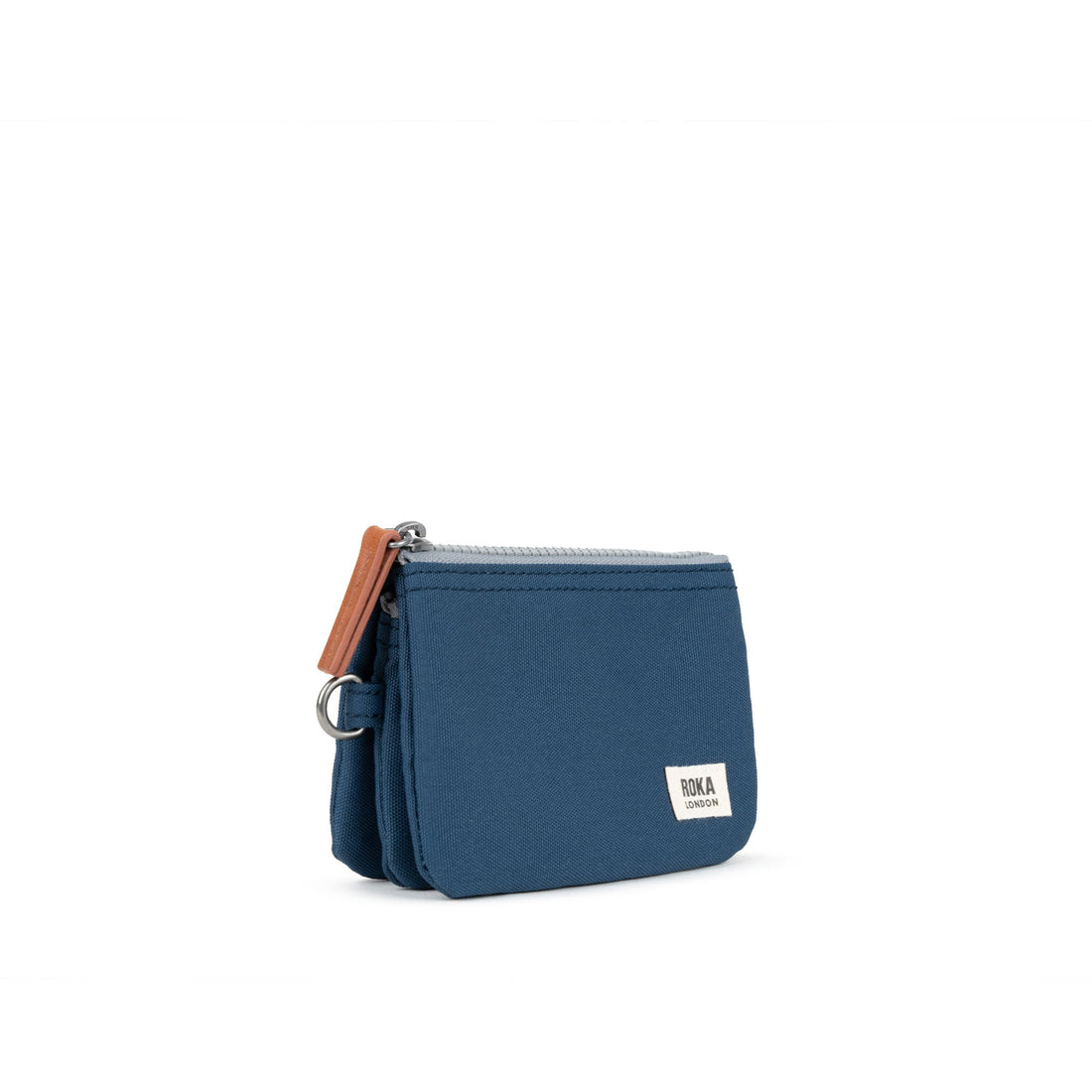 Carnaby Wallet Small Recycled Canvas - Deep Blue