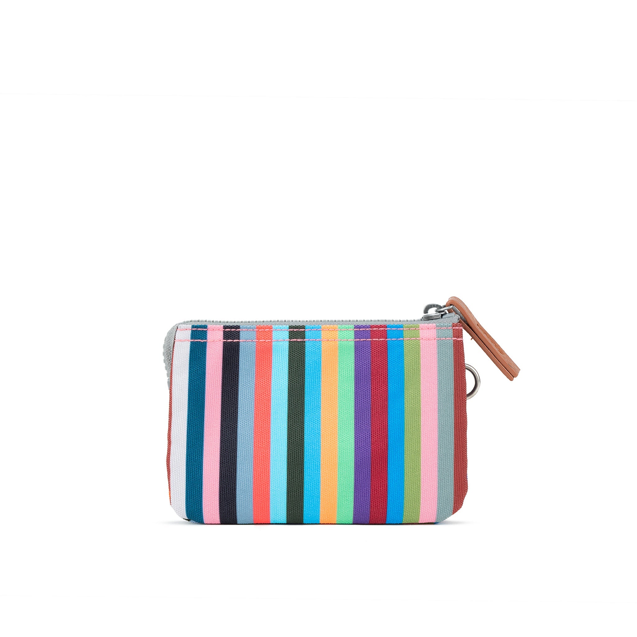 Carnaby Wallet Medium Recycled Canvas - Multi Stripe