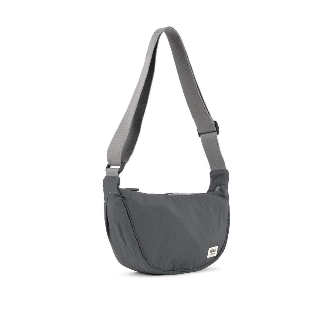 Farringdon Half Moon Bag Taslon - Charcoal