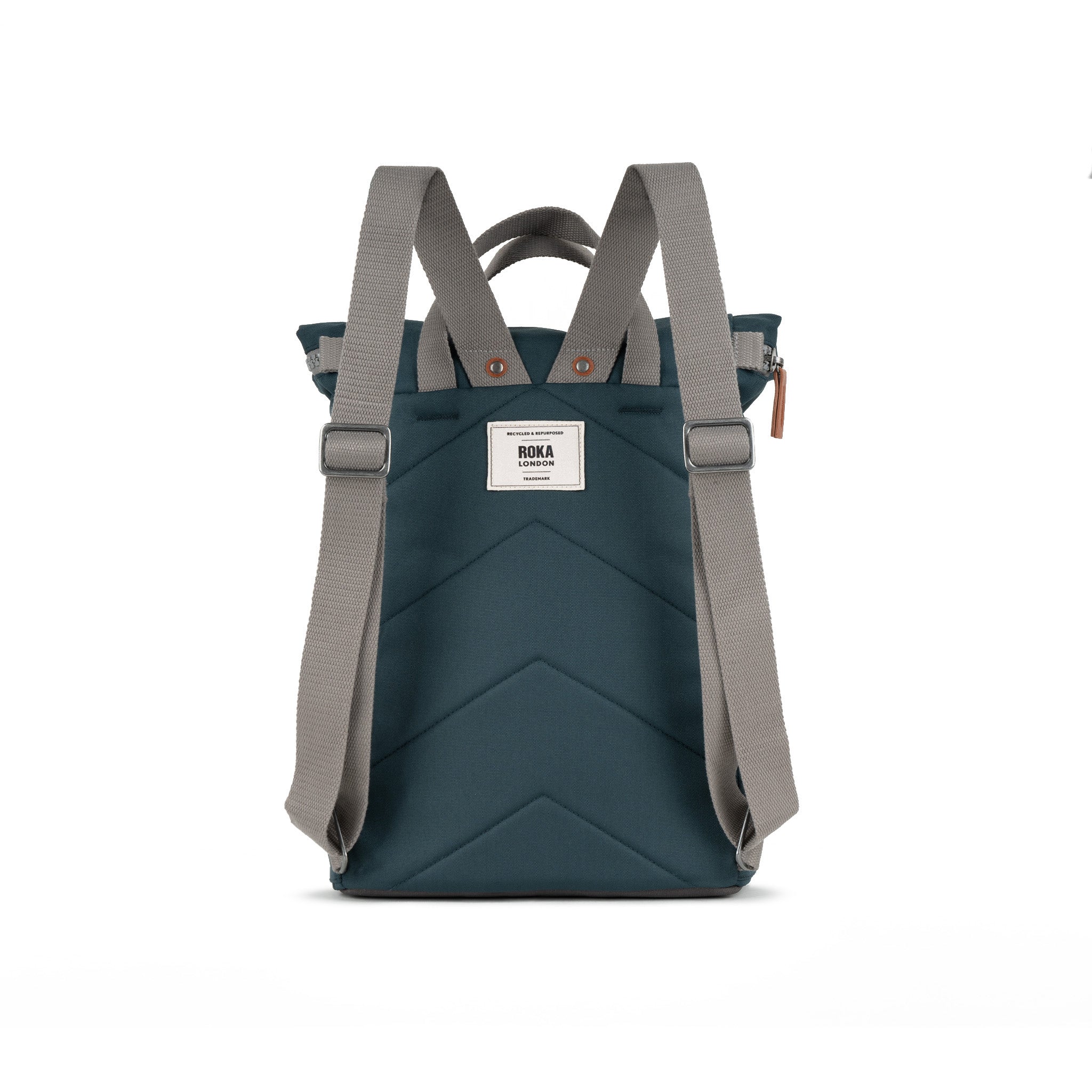 Finchley Backpack Medium Recycled Canvas - Smoke