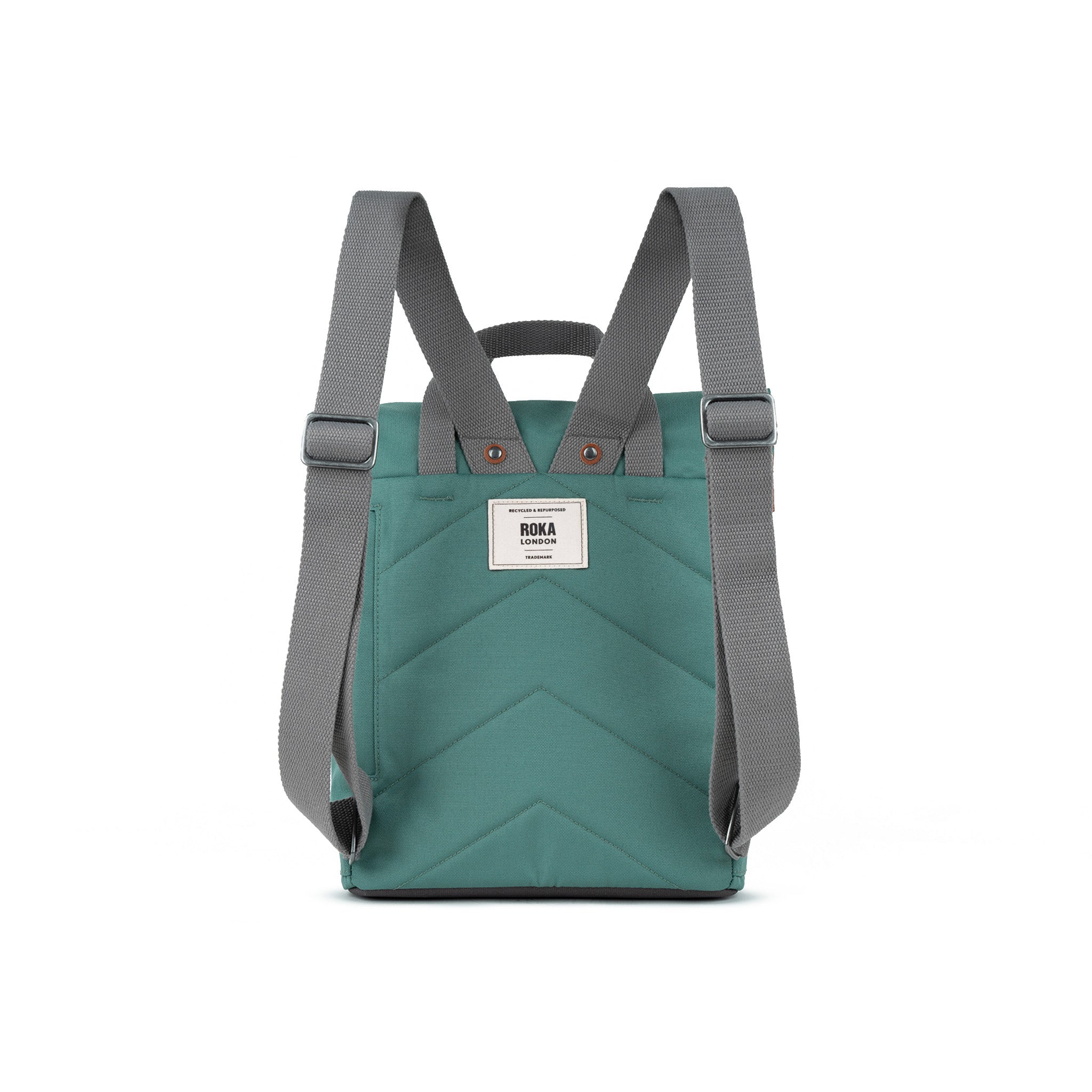 Finchley Backpack Small Recycled Canvas - Sage